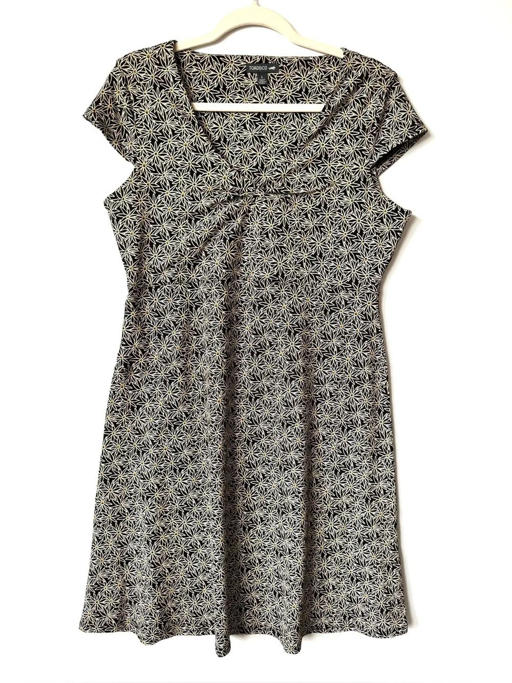 Toad & Co Rosemarie cap sleeve dress